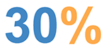 30%